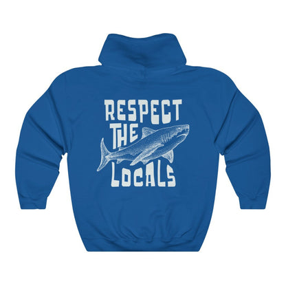 Respect The Locals Surf Hoodie – Cozy Unisex Pullover - Image 6