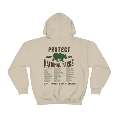 National Parks Retro Hoodie – Cozy Hiking & Camping Sweatshirt - Image 3