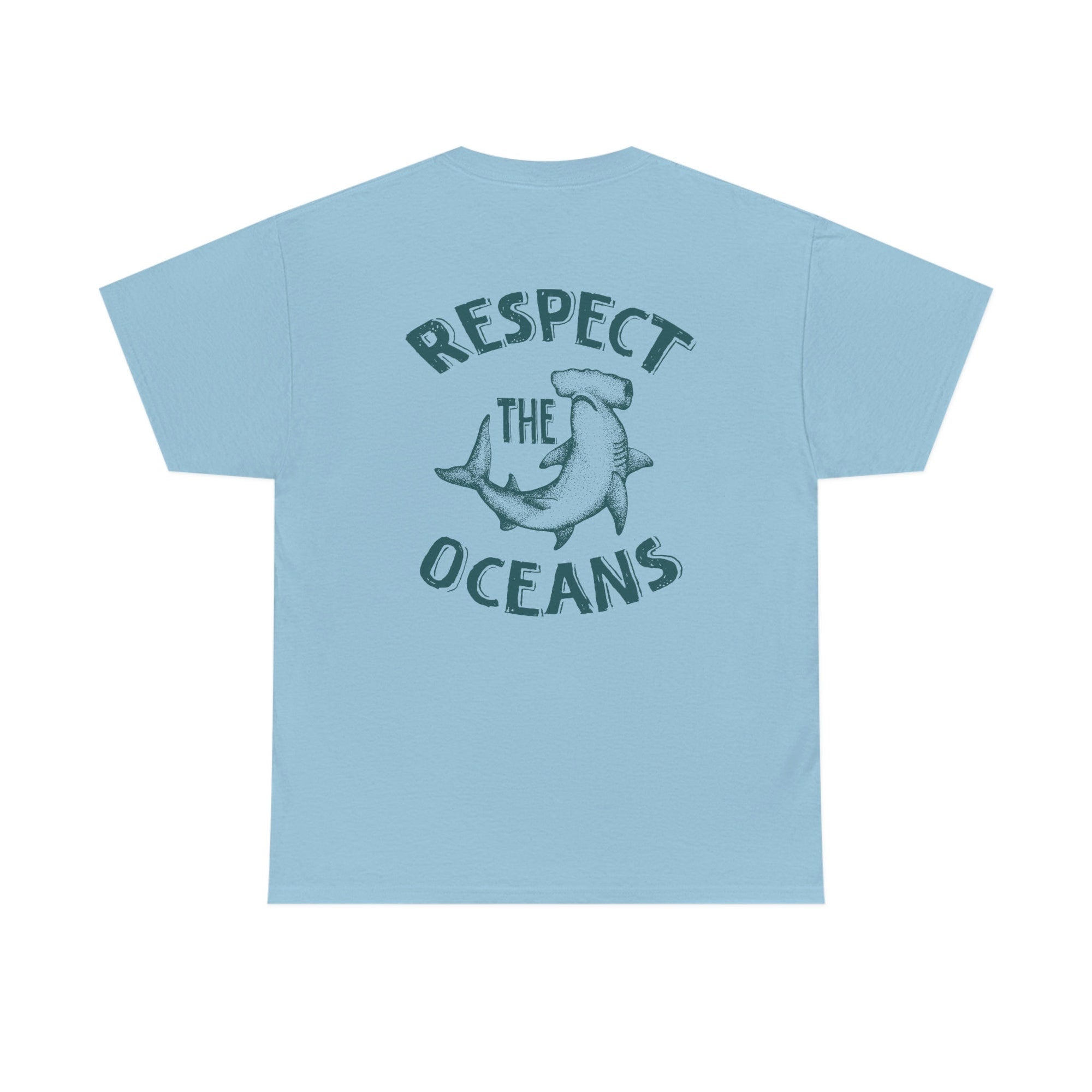 Respect the Oceans Hammerhead Shark T-Shirt - Image 8