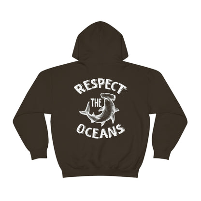 Hammerhead Shark Hoodie – Respect Local Ocean Sweatshirt - Image 5