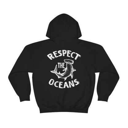 Hammerhead Shark Hoodie – Respect Local Ocean Sweatshirt - Image 6