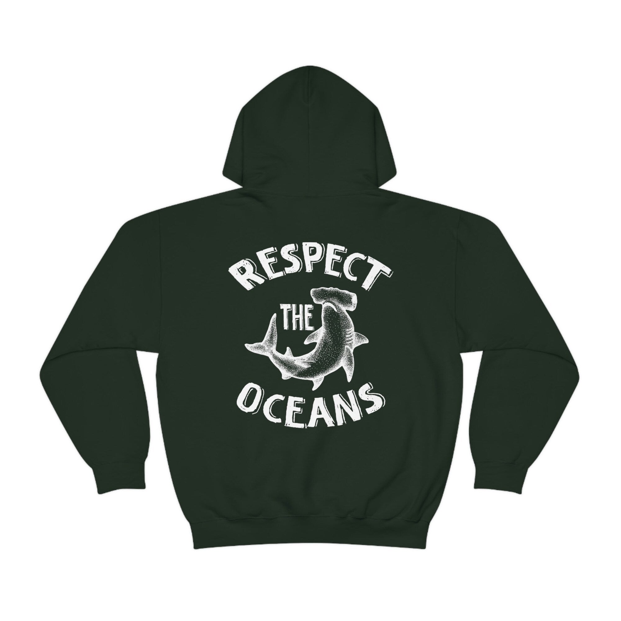Hammerhead Shark Hoodie – Respect Local Ocean Sweatshirt - Image 7