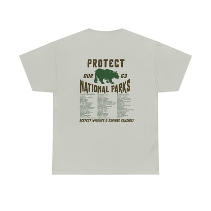 Respect Wildlife National Parks Tee – Explore Sensibly Shirt - Image 5