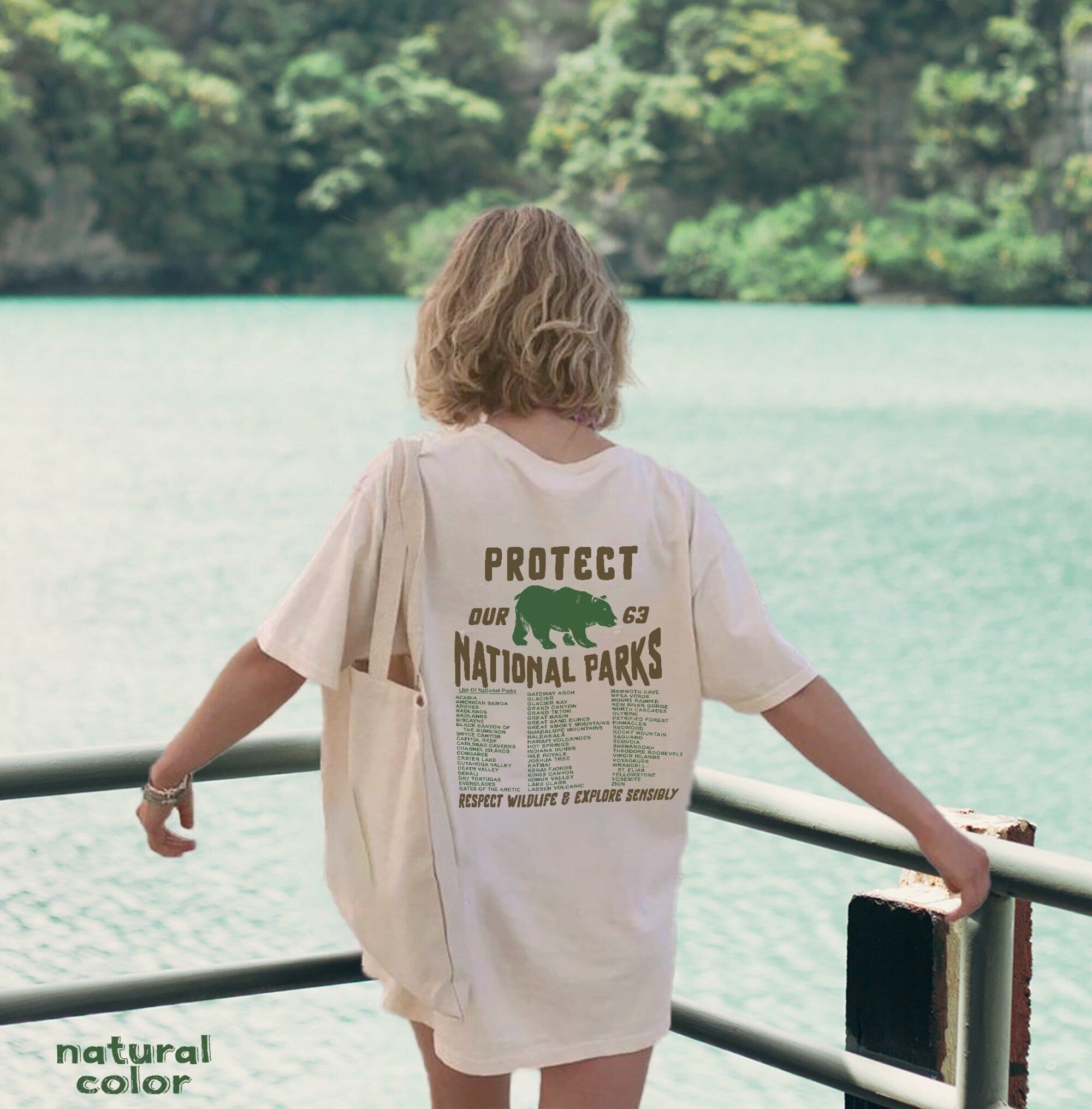Respect Wildlife National Parks Tee – Explore Sensibly Shirt