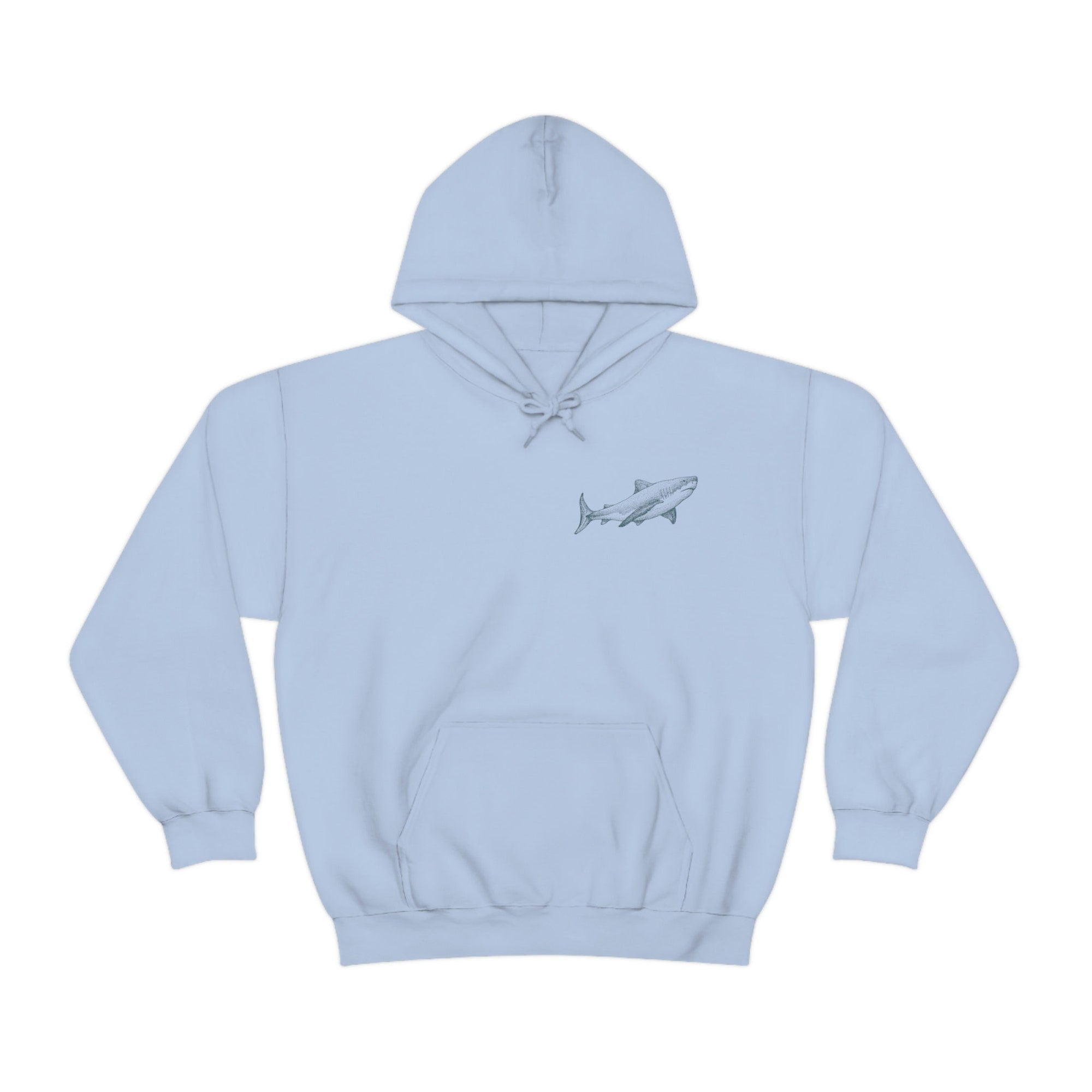 Respect Local Shark Hoodie – Surf & Beach Aesthetic - Image 6