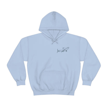 Respect Local Shark Hoodie – Surf & Beach Aesthetic - Image 6