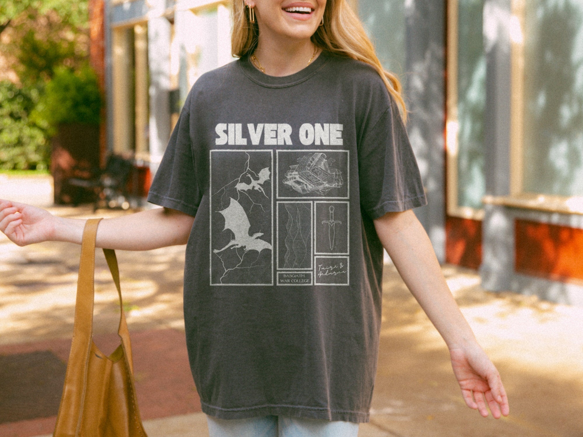 Violet & Dragons Basgiath War College Unisex Tee - Image 4