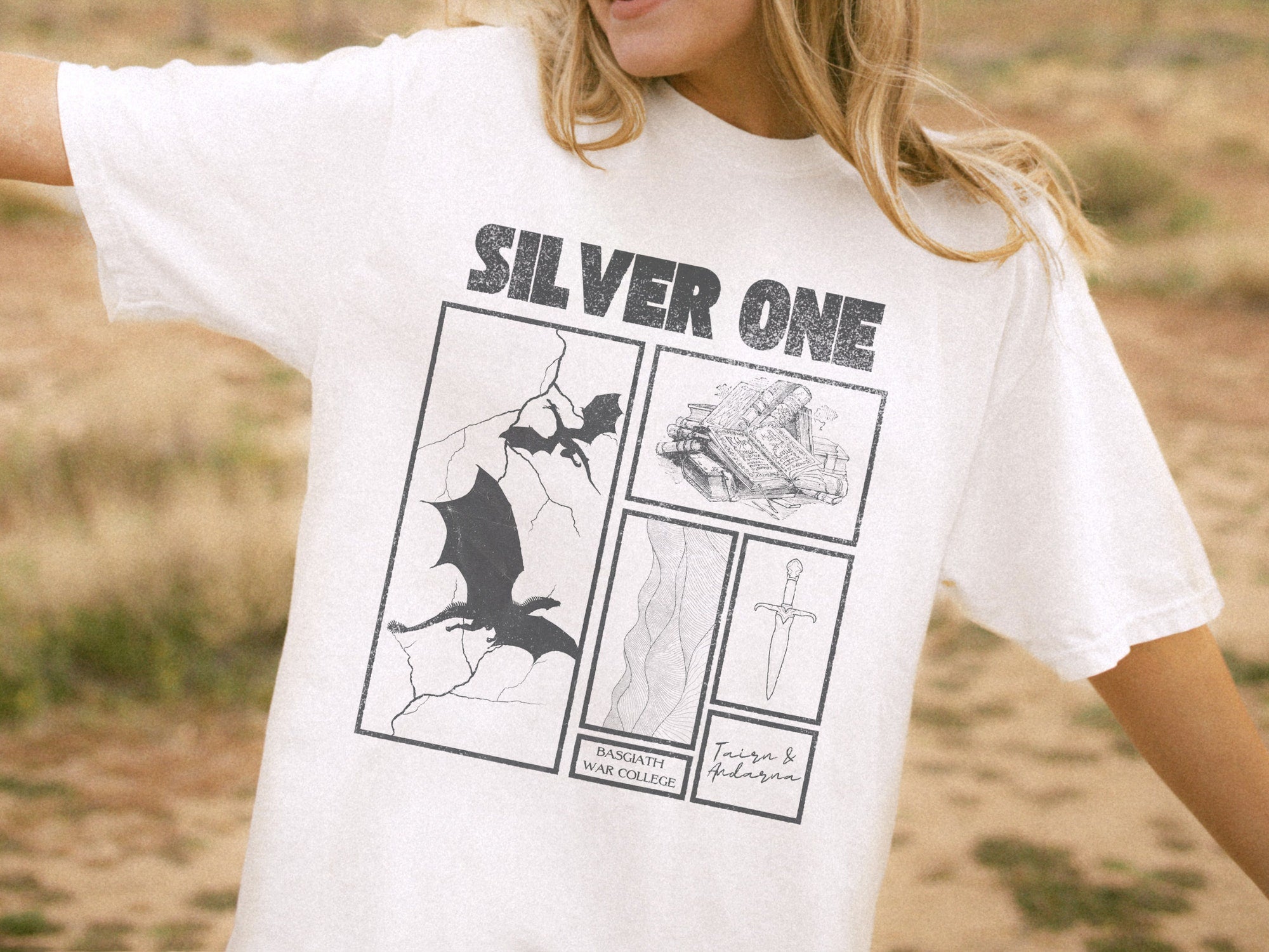 Violet & Dragons Basgiath War College Unisex Tee - Image 7