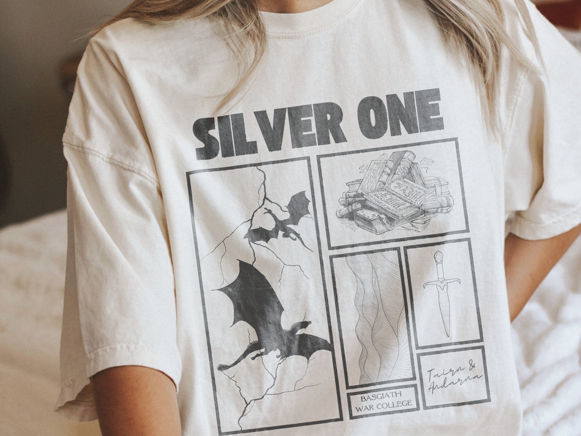 Violet & Dragons Basgiath War College Unisex Tee - Image 6