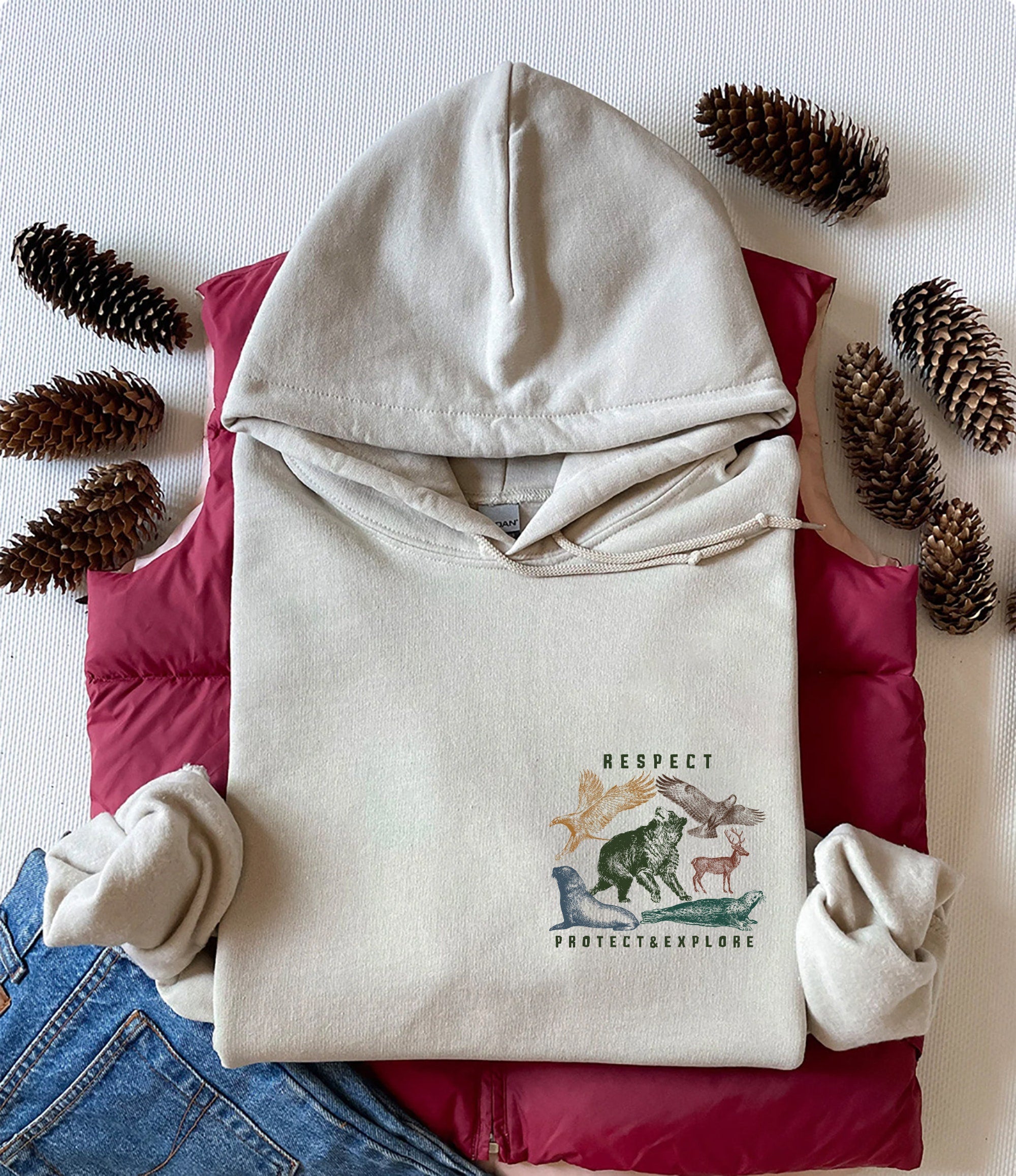 National Parks Ranger Hoodie – Cozy Outdoor Explorer Sweatshirt - Image 2