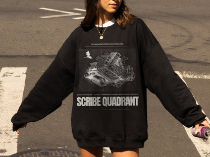 Scribe Quadrant Sweatshirt | Basgiath War College Inspired - Image 3
