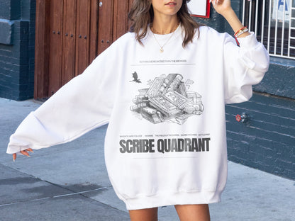 Scribe Quadrant Sweatshirt | Basgiath War College Inspired - Image 4