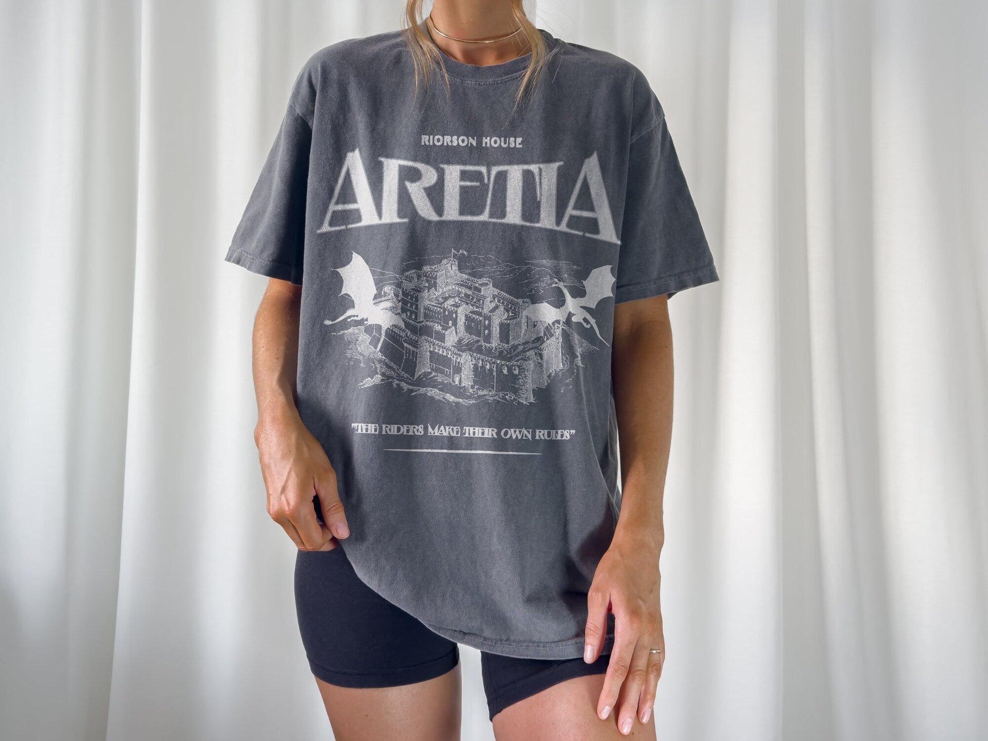 Iron Flame Dragon Rider Tee | Basgiath War College Shirt - Image 4