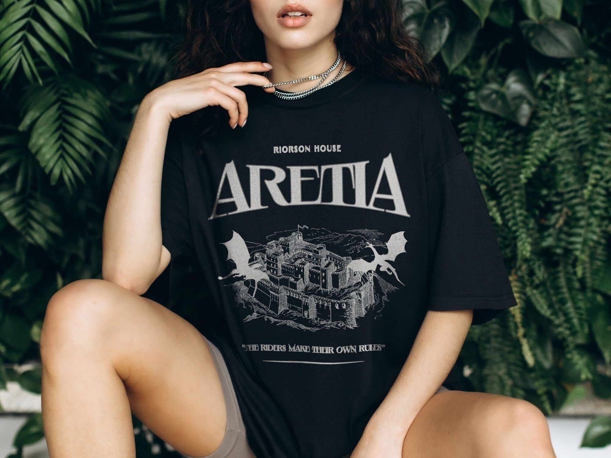 Iron Flame Dragon Rider Tee | Basgiath War College Shirt - Image 2