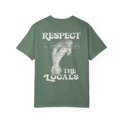 Manatee Comfort Colors Tee – Respect the Oceans Beach Shirt - Image 5