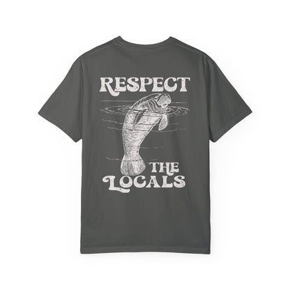 Manatee Comfort Colors Tee – Respect the Oceans Beach Shirt - Image 7