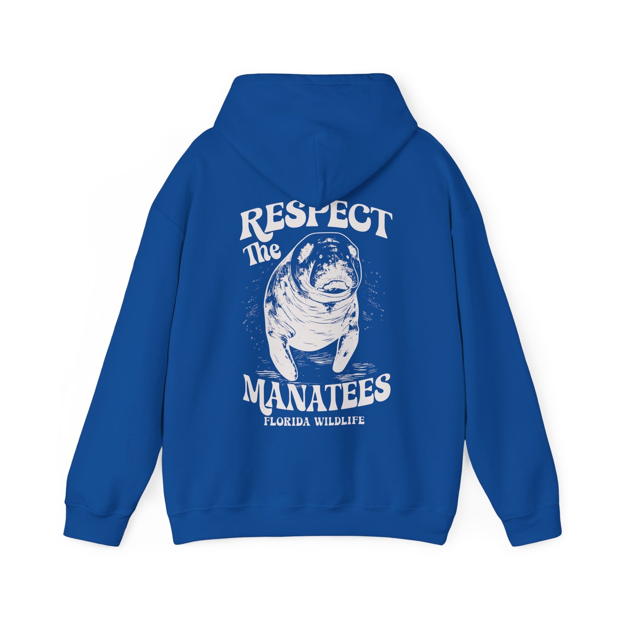 Save the Manatees Hoodie – Cozy Florida Ocean Lover Sweatshirt - Image 6