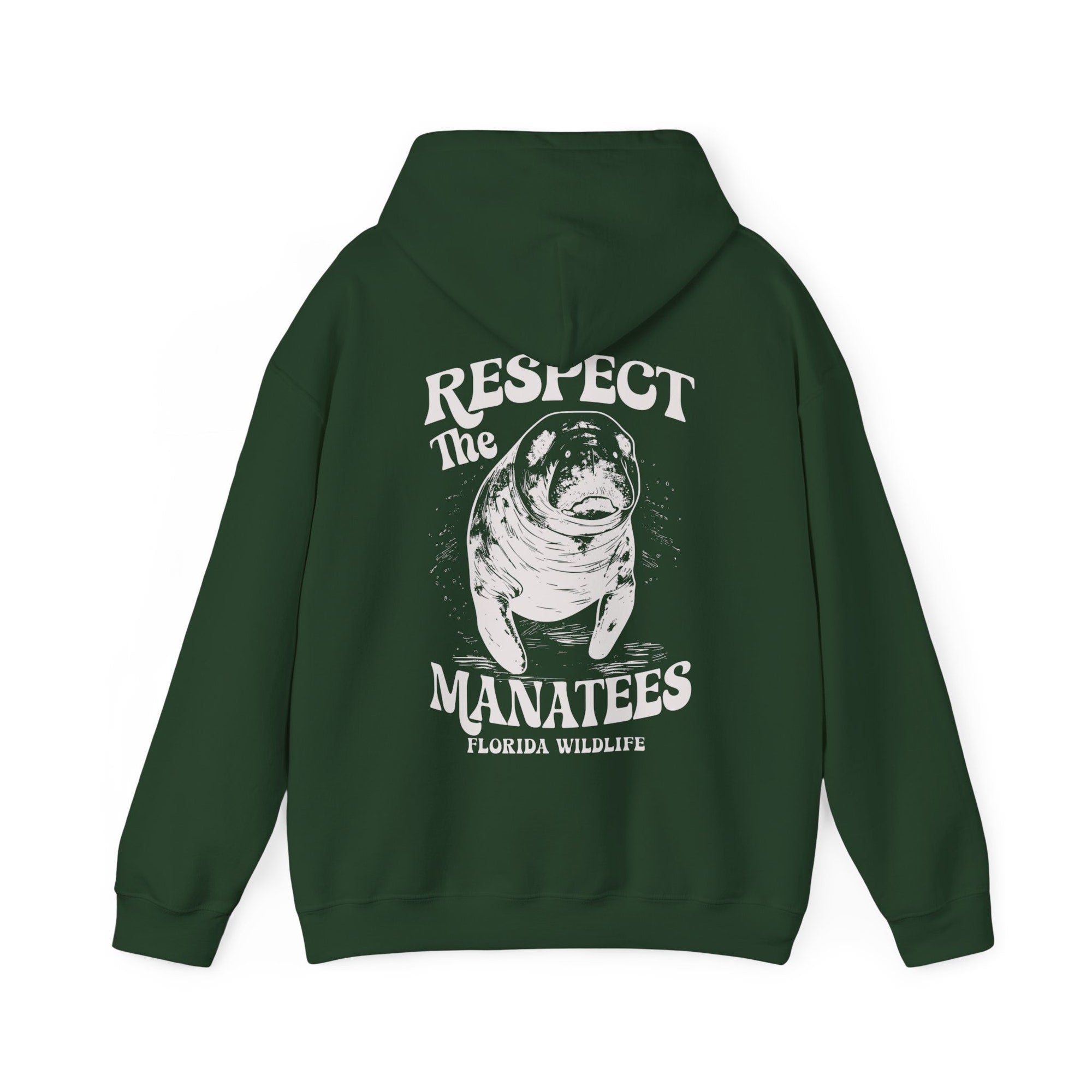 Save the Manatees Hoodie – Cozy Florida Ocean Lover Sweatshirt - Image 7