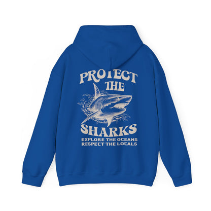 Protect the Sharks Hoodie – Cozy Surf & Ocean Lover Sweatshirt - Image 7