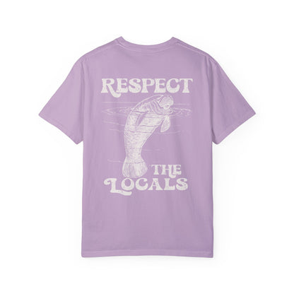 Manatee Comfort Colors Tee – Respect the Oceans Beach Shirt - Image 6