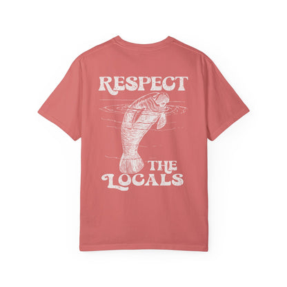 Manatee Comfort Colors Tee – Respect the Oceans Beach Shirt - Image 8