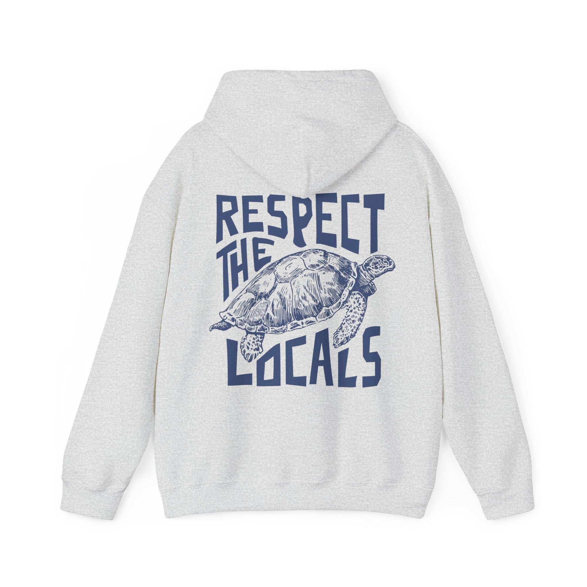 Respect the Locals Sea Turtle Coastal Hoodie - Image 7