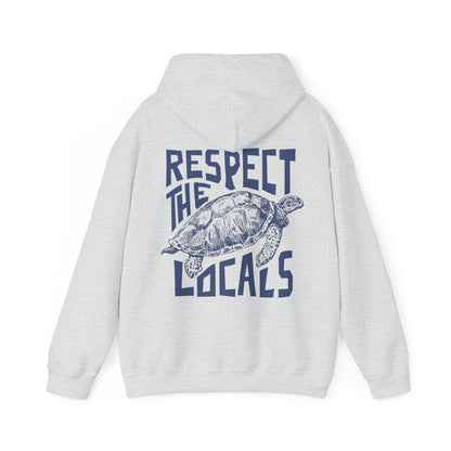 Respect the Locals Sea Turtle Coastal Hoodie - Image 7