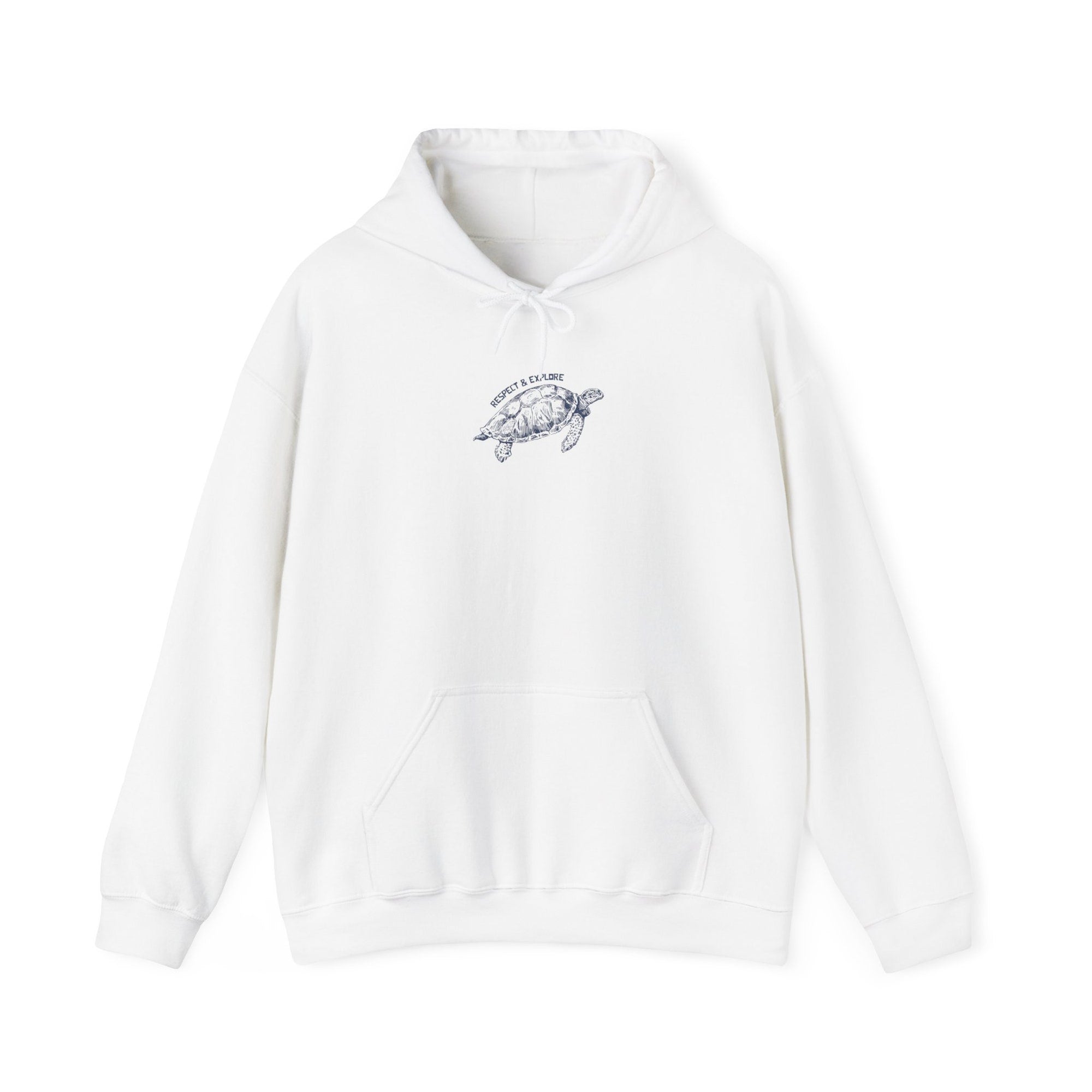 Respect the Locals Sea Turtle Coastal Hoodie - Image 5