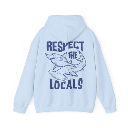 Protect Local Sharks Hoodie – Respect the Locals Sweatshirt - Image 7