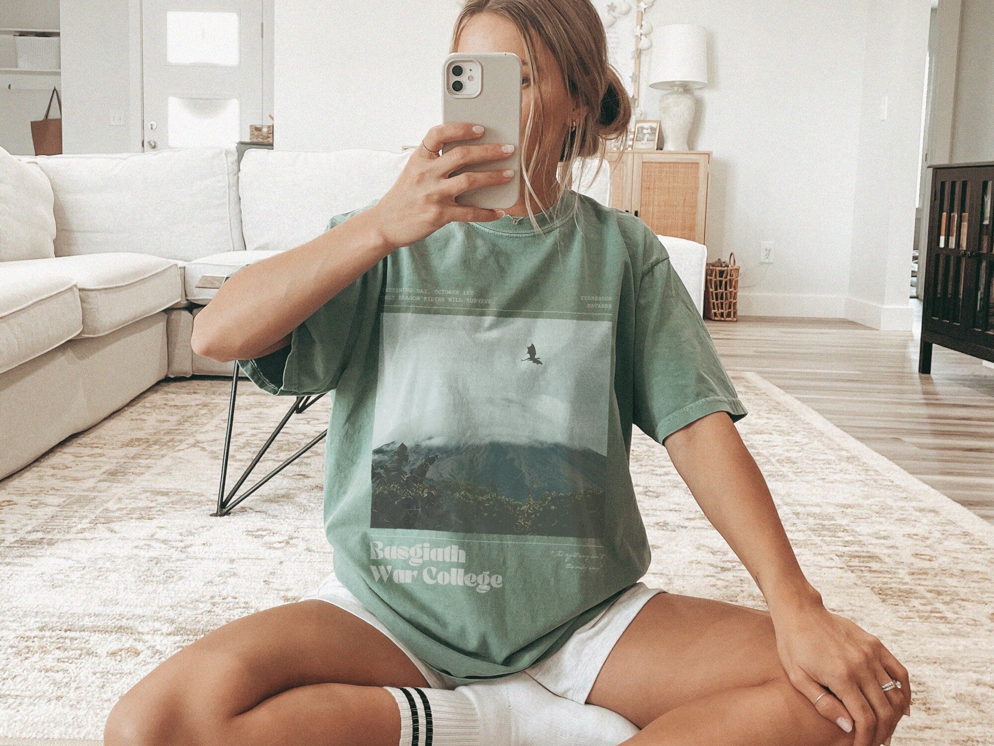 Basgiath War College Shirt – Fourth Wing Inspired Tee