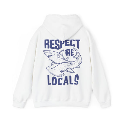 Protect Local Sharks Hoodie – Respect the Locals Sweatshirt - Image 6