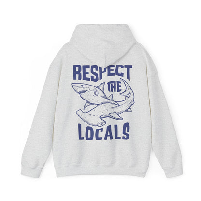 Protect Local Sharks Hoodie – Respect the Locals Sweatshirt - Image 8