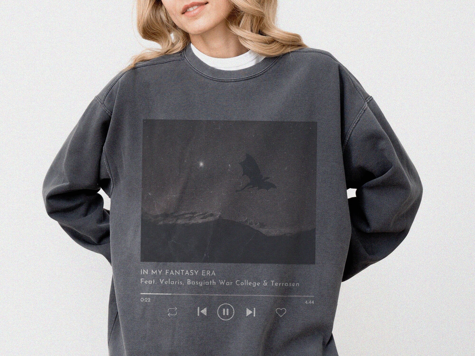Bookish Era Romantasy Sweatshirt – Velaris & Basgiath