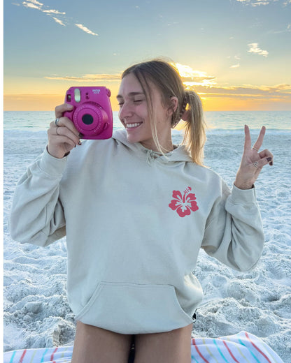 Sunset Beach Hoodie – Oversized Cozy Surf Sweatshirt - Image 2