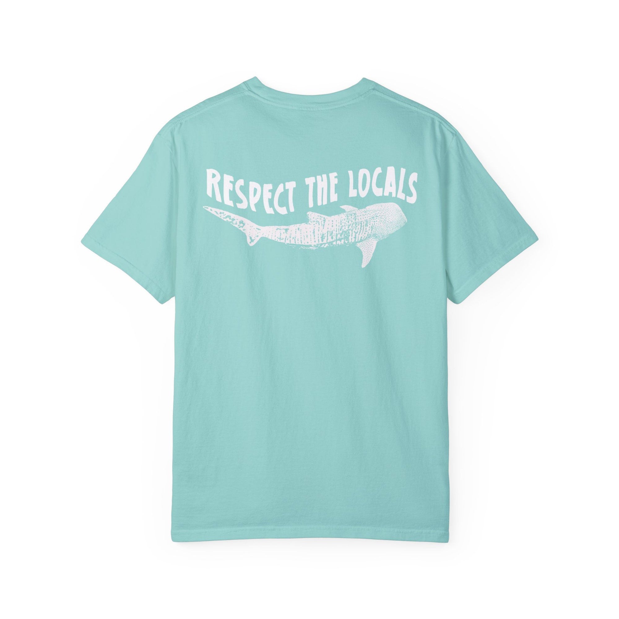 Whale Shark Comfort Colors Tee – Respect the Locals Beach Shirt - Image 7