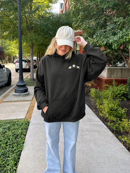 Lone Rider Cowgirl Hoodie – Western Y2K Back Print - Image 6