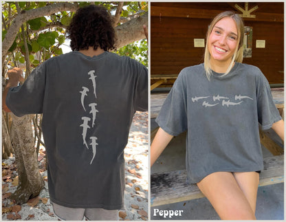 Hammerhead Shark Tee – Save the Ocean Comfort Colors Shirt - Image 3