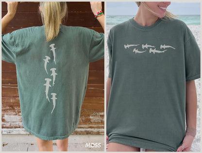 Hammerhead Shark Tee – Save the Ocean Comfort Colors Shirt - Image 5