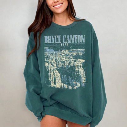 Bryce Canyon National Park Comfort Colors Crewneck Sweatshirt