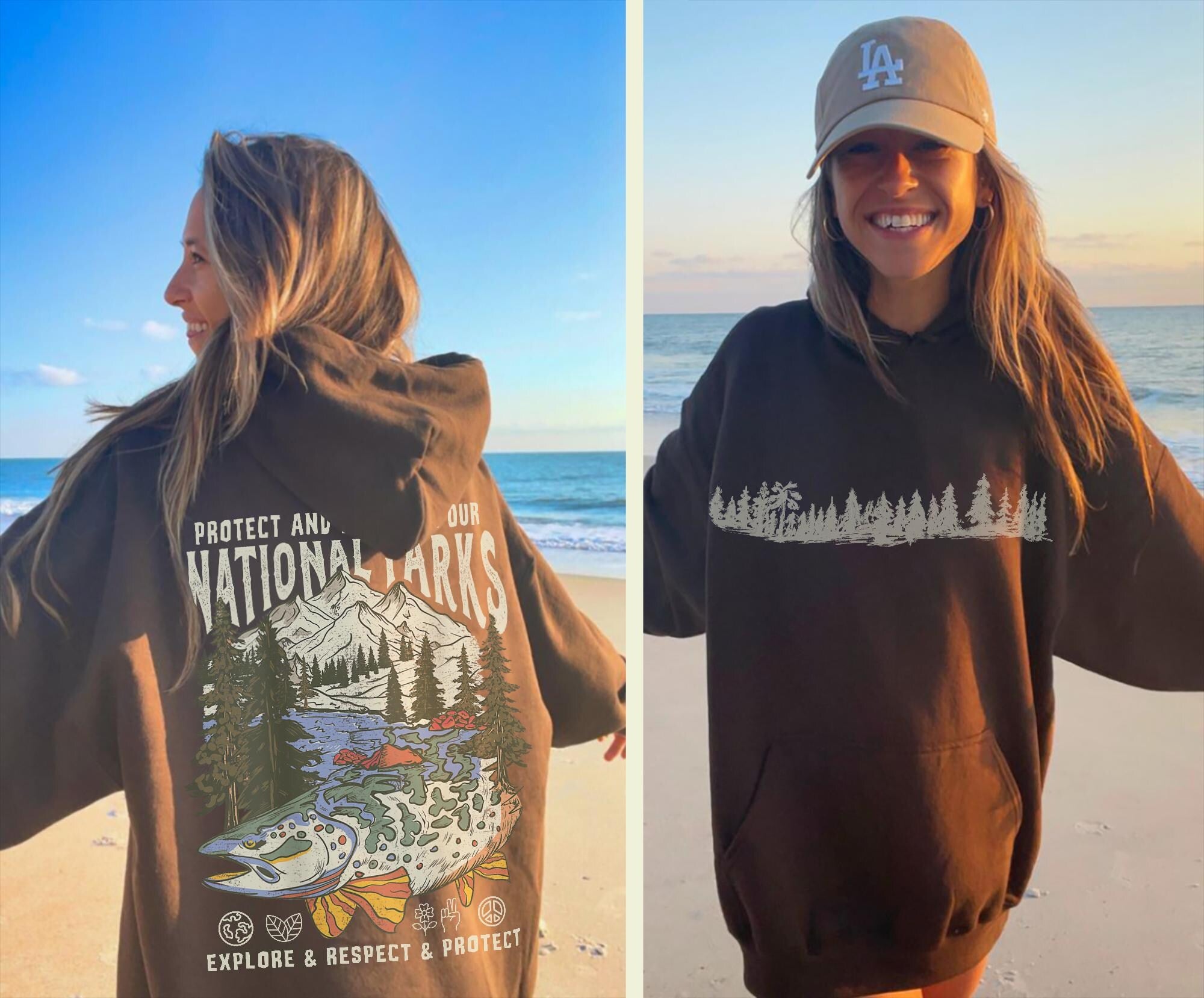 Protect Our National Parks Hoodie – Cozy Nature Lover Sweatshirt - Image 5