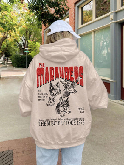 Marauders World Tour Unisex Hoodie – 70s Wizard Aesthetic - Image 4