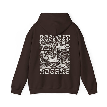 Respect the Locals Manta Ray Hoodie – Ocean Conservation Pullover - Image 6