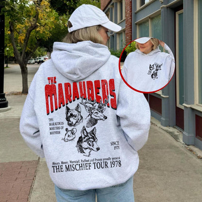 Marauders World Tour Unisex Hoodie - 70s Wizard Aesthetic