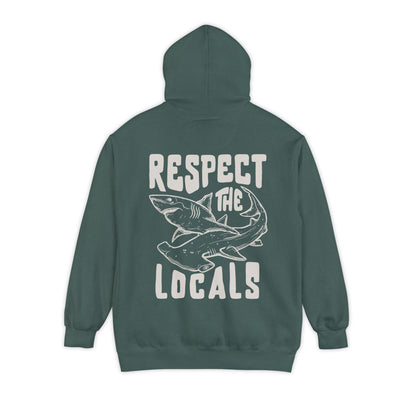 Respect The Local Hammerhead Shark Comfort Colors Hoodie - Image 7