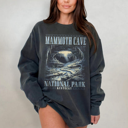 Mammoth Cave National Park Vintage Crewneck Sweatshirt