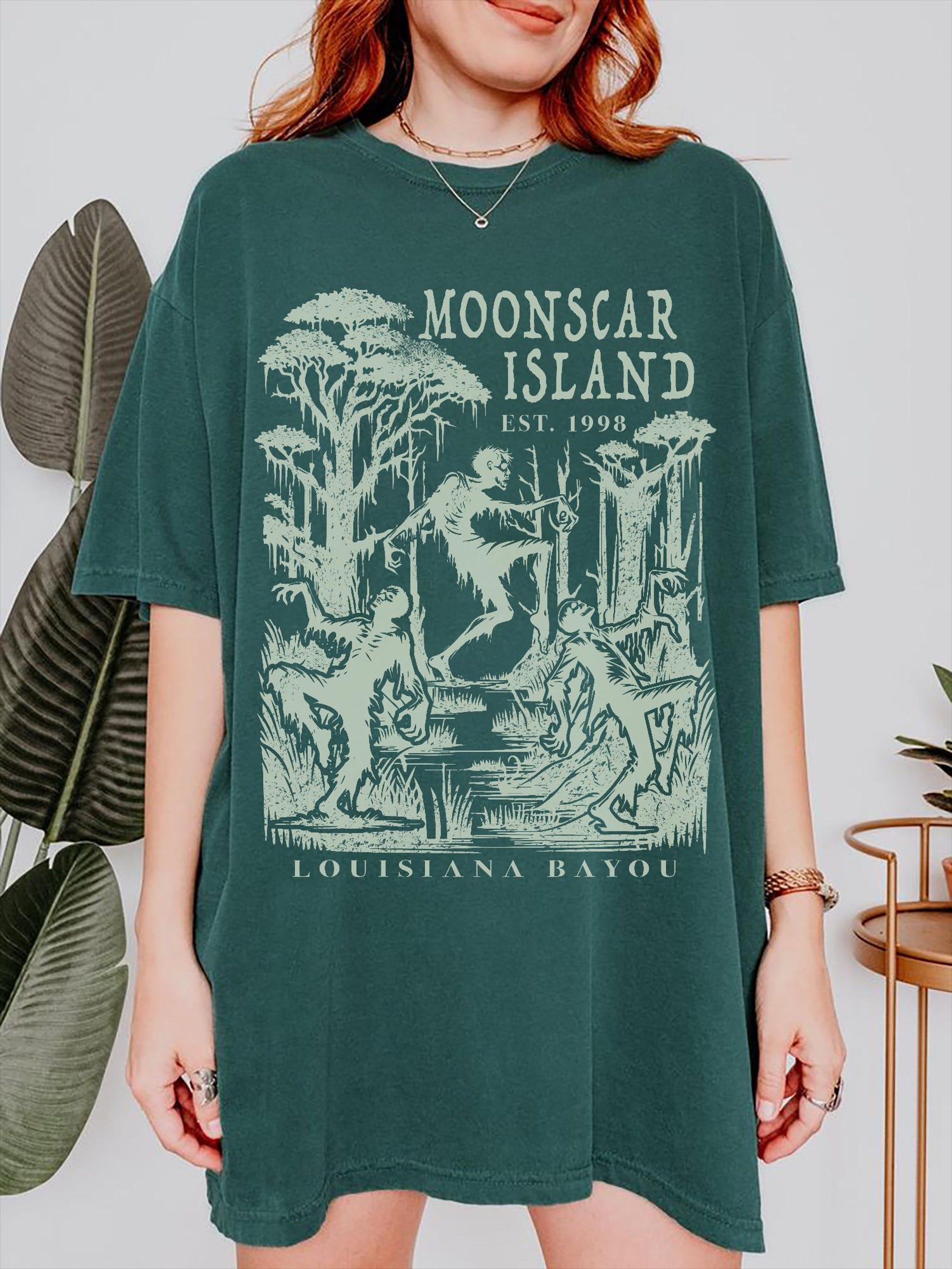 Moonscar Island Retro Cartoon Tee (Comfort Colors 1717) - Image 4