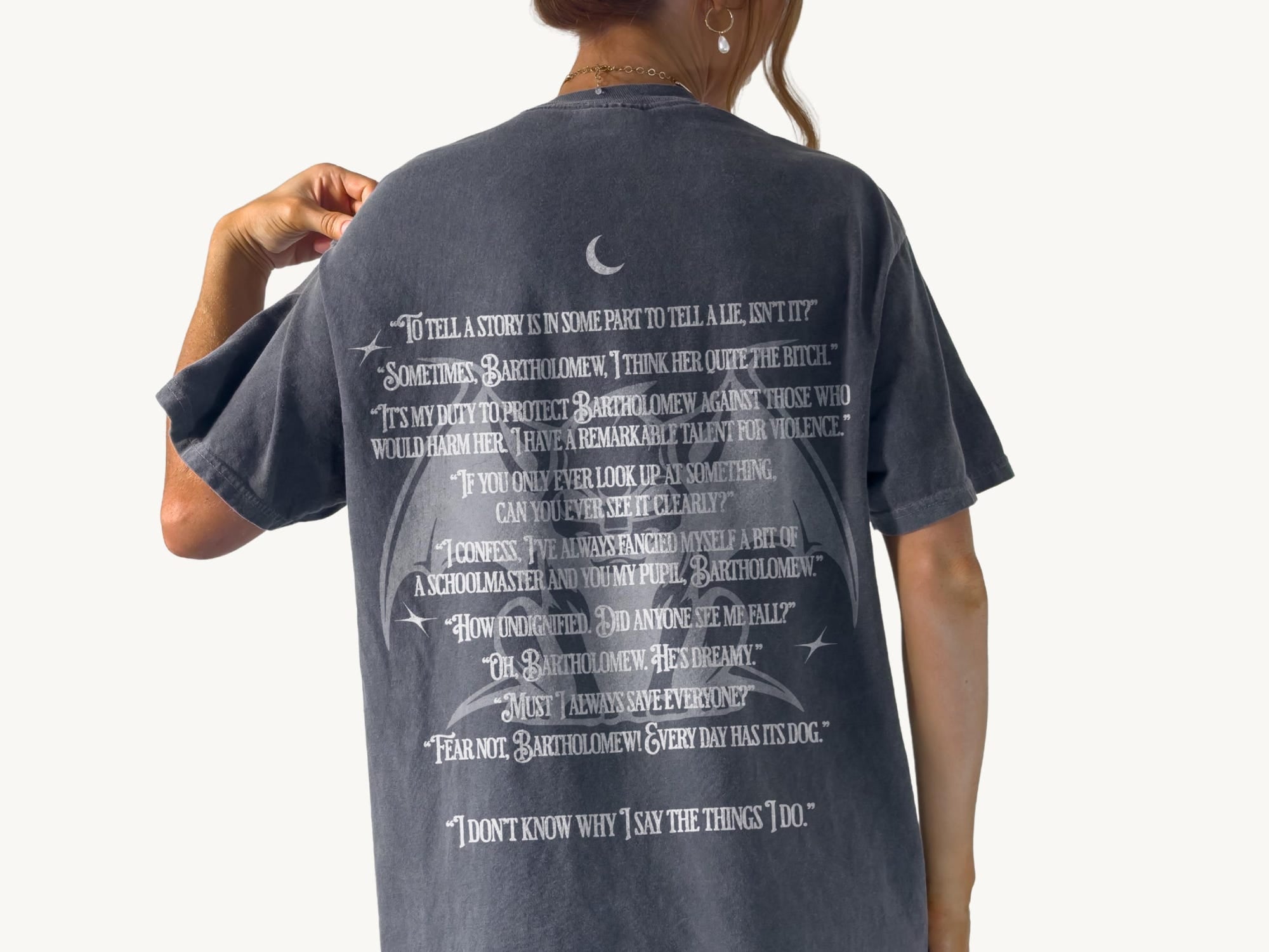 The Knight and the Moth Bartholomew Unisex Tee (Licensed) - Image 5