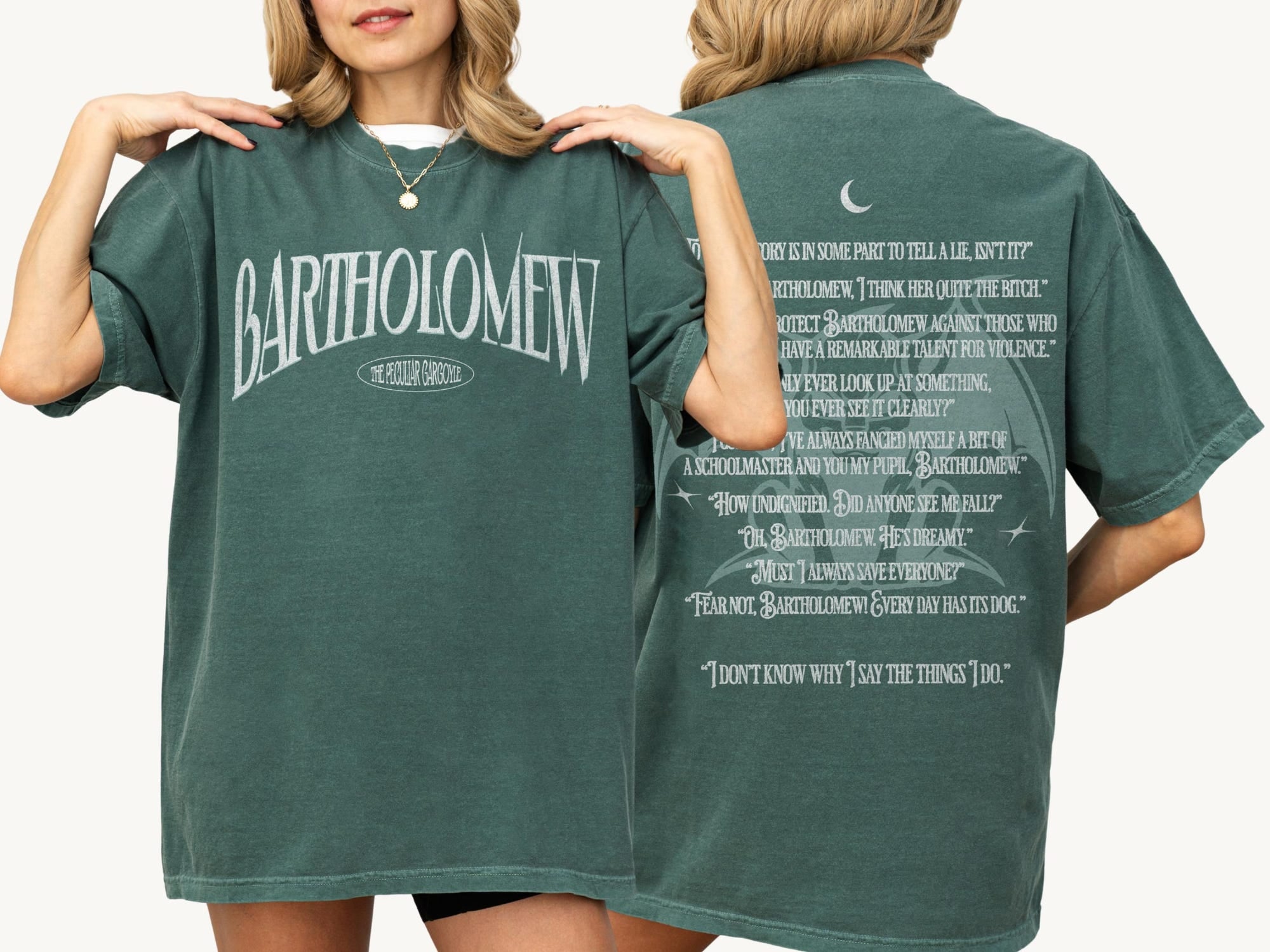 The Knight and the Moth Bartholomew Unisex Tee (Licensed) - Image 3