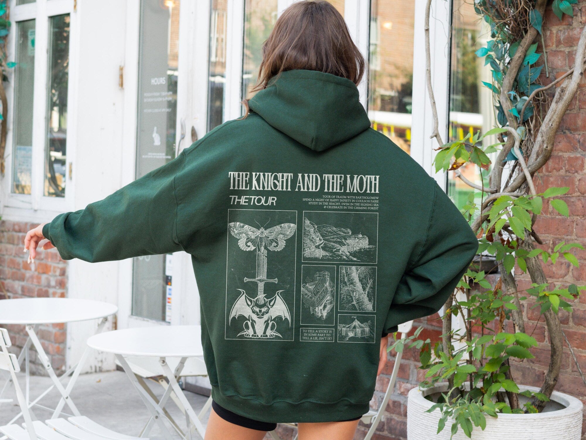 The Knight & the Moth Hoodie – Official Rachel Gillig Merch - Image 7