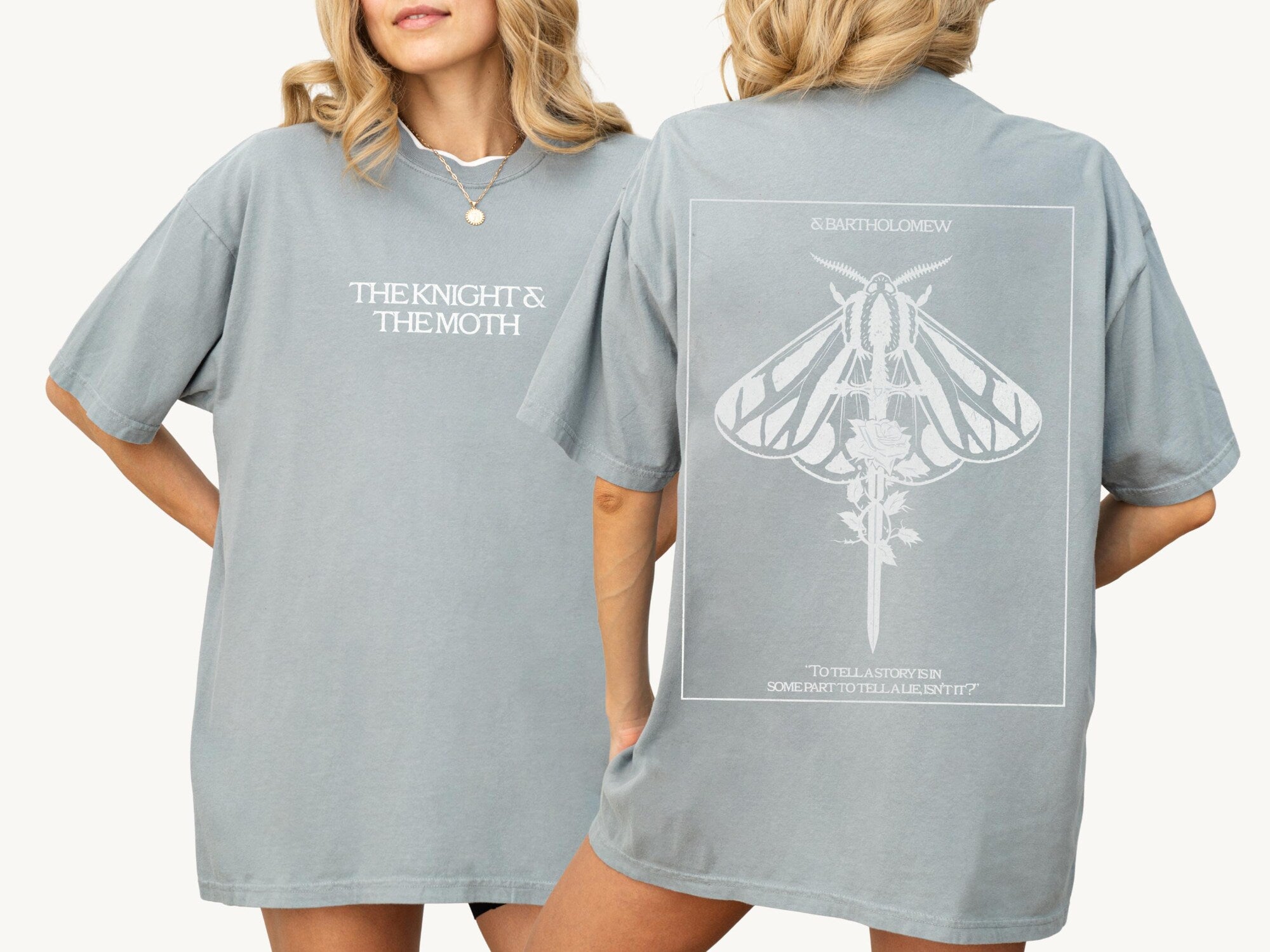 Bartholomew Shirt – The Knight & The Moth (Licensed) Tee - Image 5